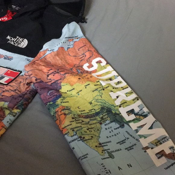 Supreme map coaches jacket - Picture 3 of 8